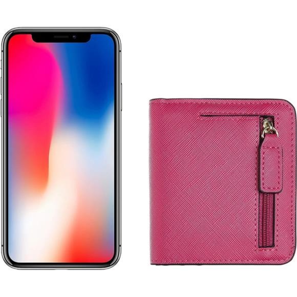 Womens Rfid Blocking Small Compact Bifold Luxury Genuine Leather Pocket Wallet - Picture 3 of 6